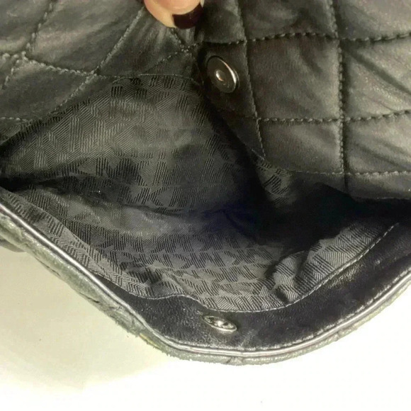 Michael Kors Sloan quilted lambskin Large Chain black Shoulder strap - Picture 9 of 10